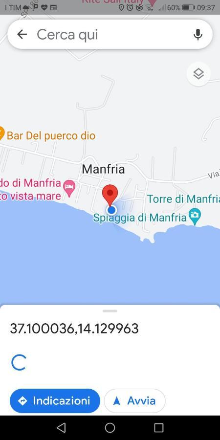 Villetta Sullo Scoglio Gela Εξωτερικό φωτογραφία